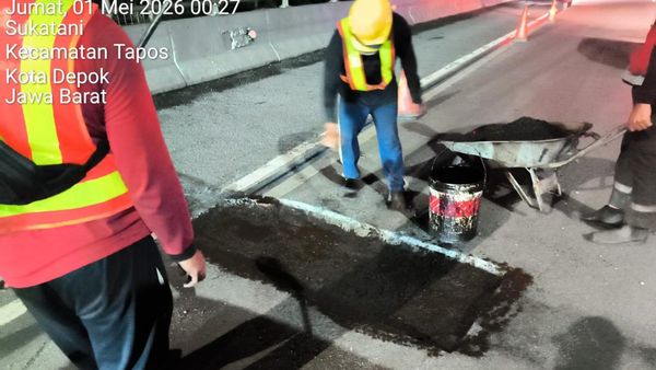 Jasa Marga Tuntaskan Kerusakan Tol Jagorawi