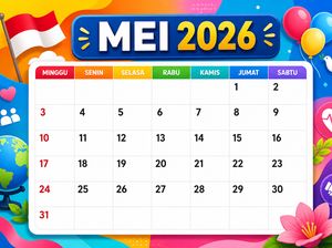 Daftar Hari Besar Nasional dan Internasional di Bulan Mei 2026, Catat ya!