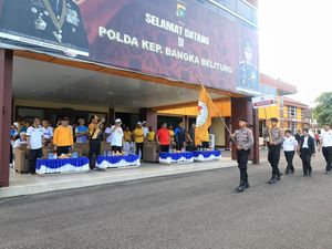 Kapolda Babel Buka Porseni Bhayangkara: Pererat Sinergitas dan Soliditas