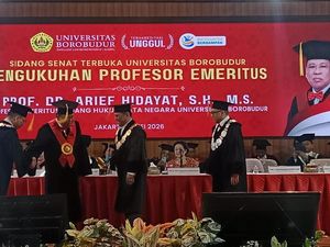 Bamsoet Apresiasi Pengukuhan Arief Hidayat sebagai Profesor Emeritus