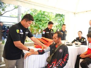 Polda Sumsel Hadirkan Dapur dan Cek Kesehatan Gratis untuk Buruh Saat May Day