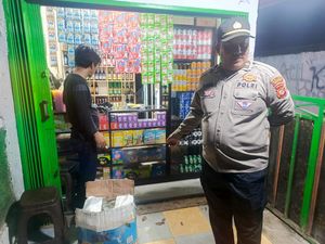 Polisi Razia Miras Ilegal di Ciseeng Bogor, Sita 541 Botol