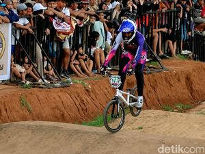 Ratusan Pembalap Ramaikan Mini Cross BMX Nasional di Pamekasan