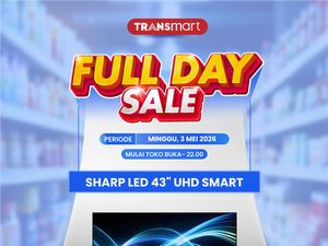 Beli TV 43 di Transmart Full Day Sale, Dapat Didiskon Hingga Rp 2 Jutaan