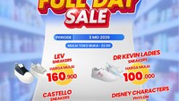 Sneakers Berbagai Merek Rp 100 Ribuan di Transmart Full Day Sale