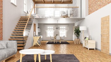 Inspirasi Mezzanine, Selain buat Kamar Tidur Bisa Jadi Perpus-Ruang Kerja