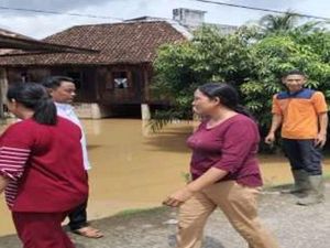Ratusan Rumah di OKU Terendam Banjir Akibat Hujan Deras Semalaman