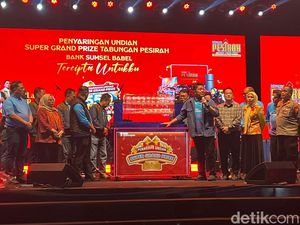 Undian Tabungan Pesirah Bank Sumsel Babel Dihadiri Ribuan Warga Palembang