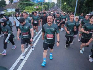Momen Gubernur Jateng Ahmad Luthfi Ikut Mangkunegaran Run 2026