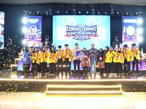 SMAN 1 Rejang Lebong Raih Juara Pertama LCC Empat Pilar MPR Bengkulu