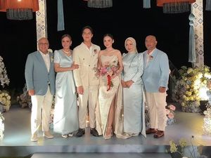Gaya Kompak Maia Estianty & Ibunda Syifa Hadju saat Resepsi Anak di Bali