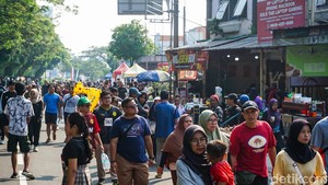Olahraga dan Kulineran, CFD Margonda Diserbu Warga