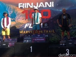 Rinjani 100 Ultra 2026 Cetak Rekor, Pelari Indonesia Bersinar