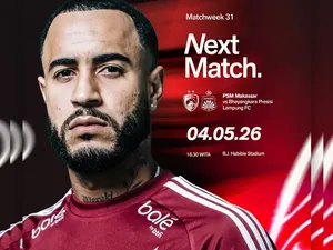 Jadwal Siaran Langsung PSM Makassar Vs Bhayangkara FC Sore Ini
