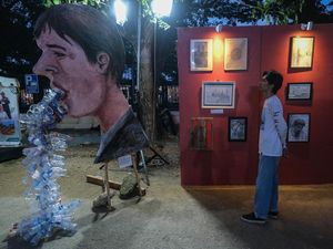 Rongai Siggi, Pameran Seni Daur Ulang Gugah Kesadaran Lingkungan