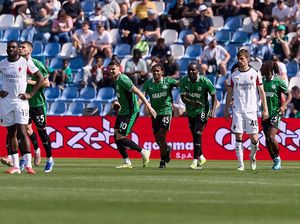 Milan Dihajar Sassuolo 0-2, Tomori Kartu Merah