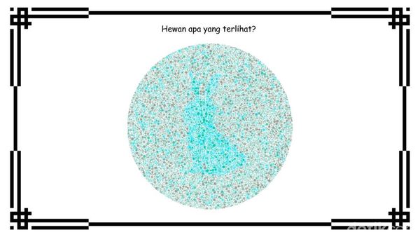 Tebak-tebakan Sembari Cek Mata, Hewan Apa yang Terlihat?