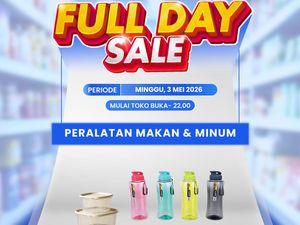 Alat Makan & Minum Banting Harga di Transmart Full Day Sale