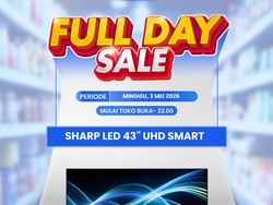 Promo Menarik Sharp LED TV 43 di Transmart Full Day Sale