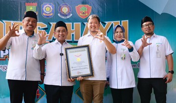 Lindungi 500 Ribu Pekerja Rentan, Kabupaten Tangerang Raih Rekor MURI