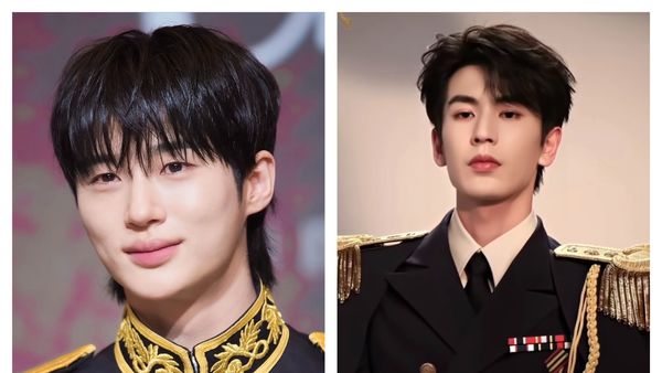 Duel Visual! Adu Gaya Byeon Woo Seok dan Zhang Linghe Pakai Baju Militer