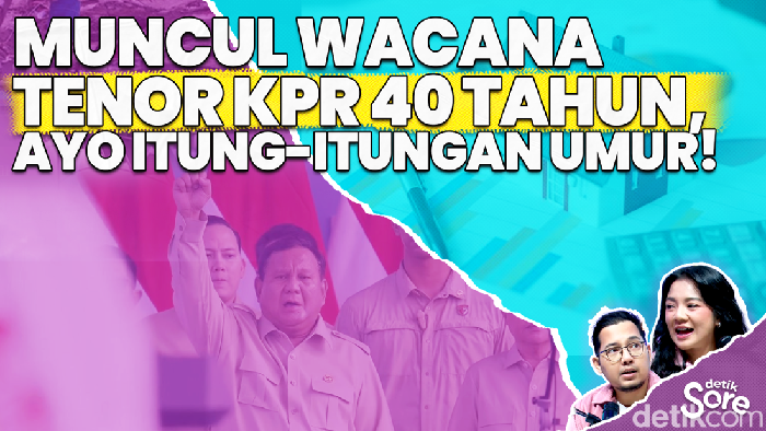 Video: Timbang-timbang Wacana Prabowo Soal Tenor KPR 40 Tahun