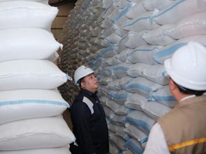 Pastikan Stok Beras Aman, Legislator Gerindra Tinjau Gudang Bulog Lumajang