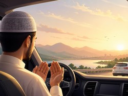 Doa Naik Kendaraan Saat Berpergian