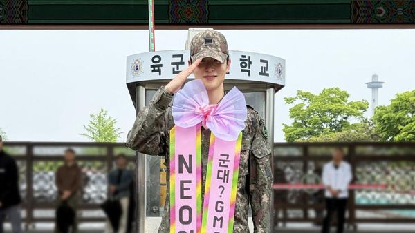 Momen Terakhir Jaehyun NCT Pakai Seragam Tentara