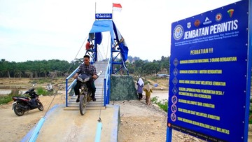 Jembatan Gantung Lubuk Sidup Pulihkan Ekonomi &amp; Mobilitas di Aceh Tamiang