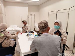 Klinik Satelit di Makkah Mulai Rawat Jemaah, Mayoritas Alami Batuk & Hipertensi