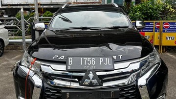 Penampakan Pajero yang Tabrak Lari Abang Gerobak hingga Terpental di Jaktim