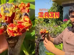 Terlalu Kreatif! Chef Ini Sulap Buket Bunga Jadi Gorengan