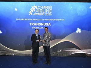 Jumlah Penumpang Melonjak, TransNusa Raih Changi Airline Awards 2026
