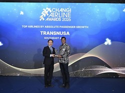Jumlah Penumpang Melonjak, TransNusa Raih Changi Airline Awards 2026
