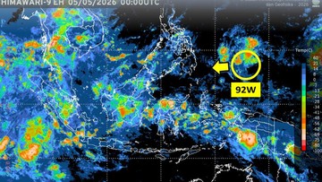 Bibit Siklon Tropis 92W Muncul saat RI Mulai Masuk Musim Kemarau