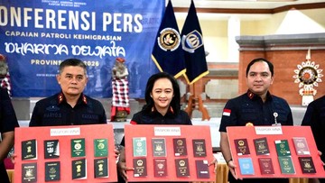 Imigrasi Bali Amankan 62 WNA Bermasalah Saat Patroli