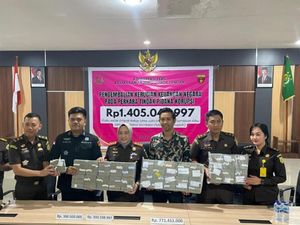 Kejari Lombok Tengah Pamer Hasil Sitaan Kasus Korupsi Rp 1,4 Miliar