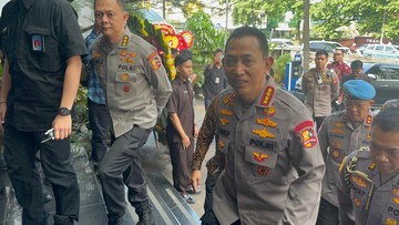Kapolri Hadiri Syukuran Peresmian Kantor Baru Kompolnas
