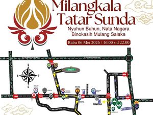 Catat! Ini Daftar Jalan Ditutup Saat Milangkala Tatar Sunda di Cianjur