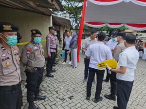 Polres Kediri Gelar Lomba TPTKP Jelang Hari Bhayangkara ke-80