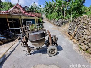 Perbaikan Jalan dari Sanksi Pasangan Selingkuh Rampung, Begini Penampakannya
