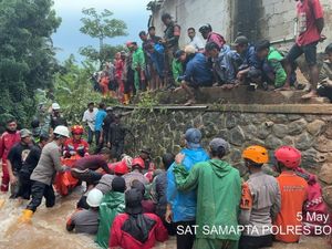 Pria Tertimbun Longsor Saat Rapikan Bambu di Bogor Ditemukan Tewas