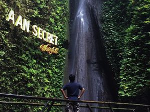 Aan Secret Waterfall: Destinasi di Klungkung yang Dipertahankan Tetap Sepi