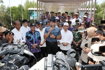 AHY Cek Ketapang Urban Aquaculture, Tekankan Peningkatan Infrastruktur