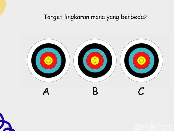 Ayo Sekarang Fokus dan Picingkan Mata, Tebak Objek Mana yang Beda?