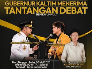 Pemprov Kaltim Bantah Ada Flyer Gubernur Terima Tantangan Debat
