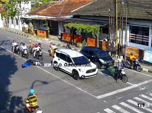 Viral Personel Damkar Pingsan Saat Naik Motor Usai Pulang Piket 24 Jam di DIY
