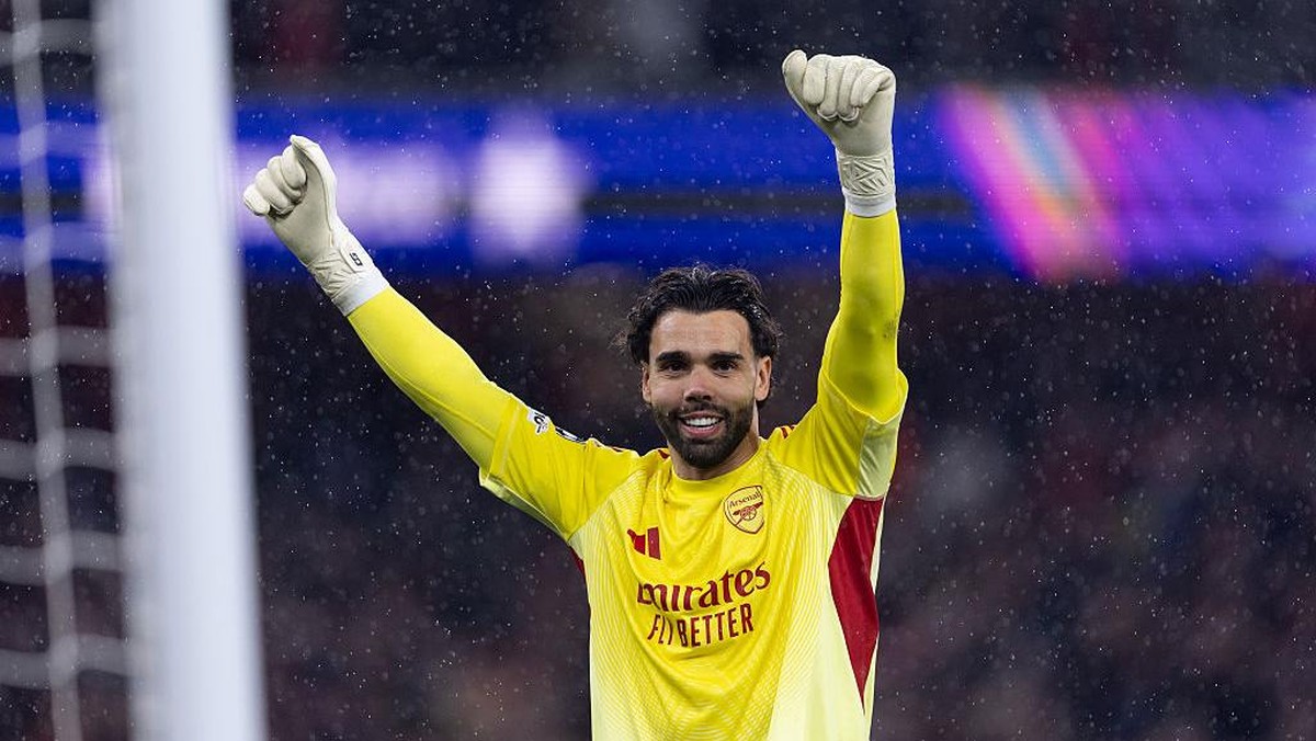 David Raya pemain terpenting untuk Arsenal (Foto: Getty Images/Gaspafotos/MB Media)