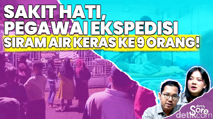 Video: Dendam Karena Ditegur, Pegawai Ekspedisi Lakukan Penyiraman Air Keras